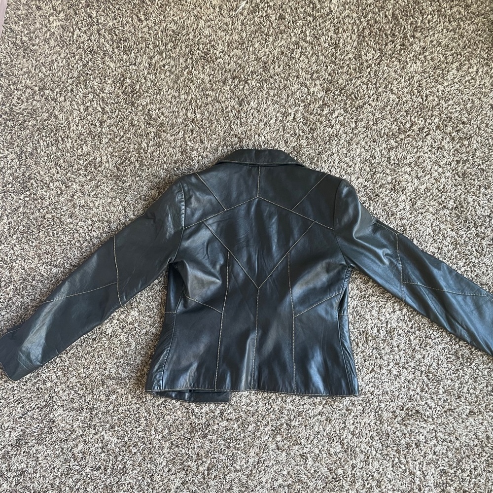 Real leather jacket - Picture 4 of 6
